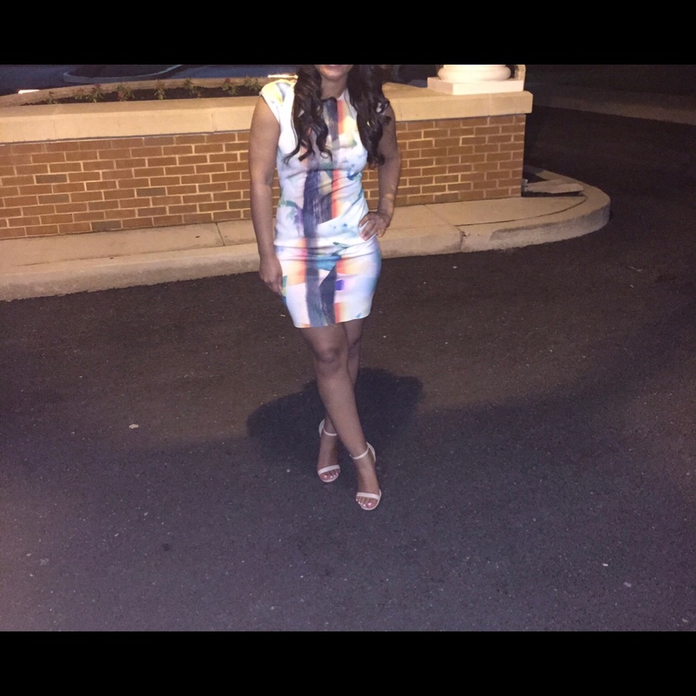 Colorful Zara dress